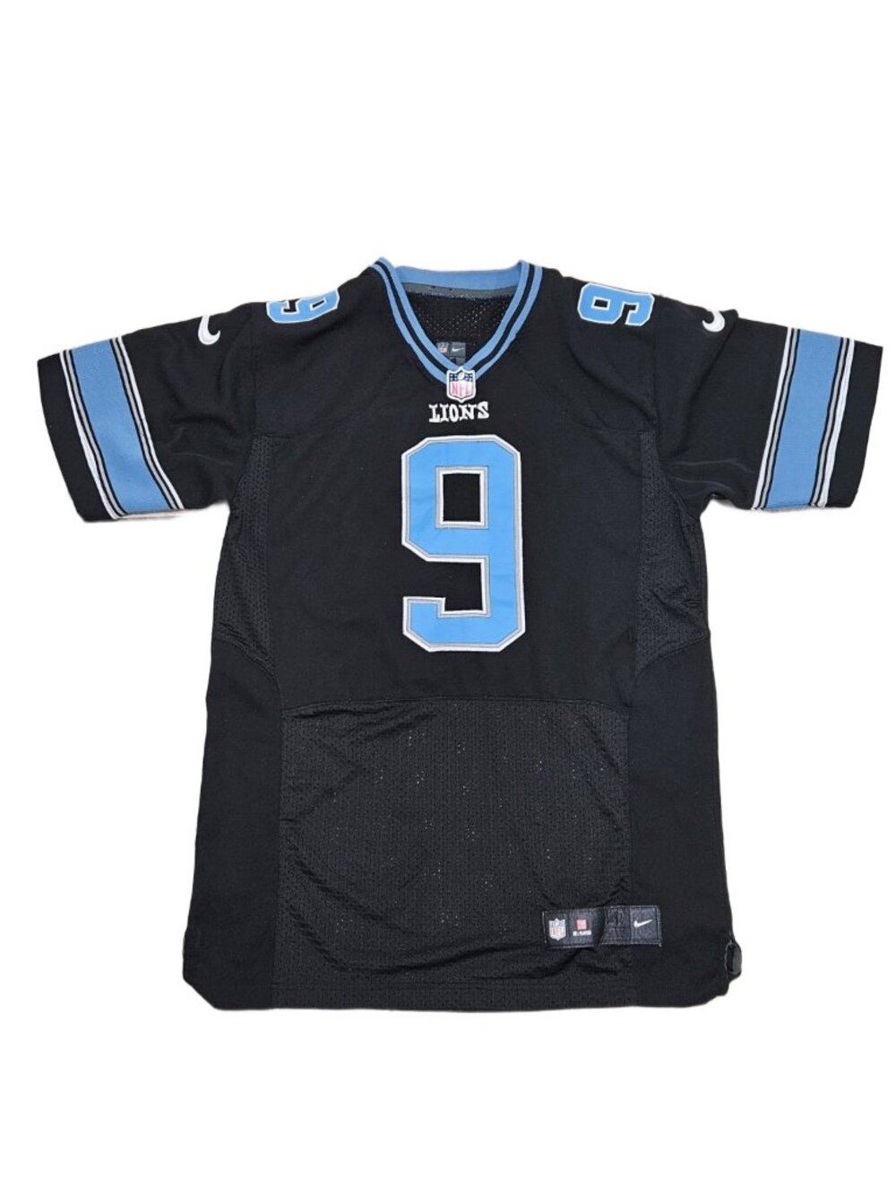 Matthew Stafford Lions #9 Nike NFL Jersey Size 44 Black